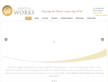 Tablet Screenshot of bowtechworks.com.au